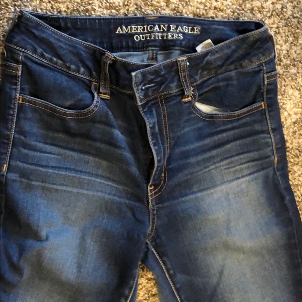 American Eagle Hi-Rise Denim Jeggings